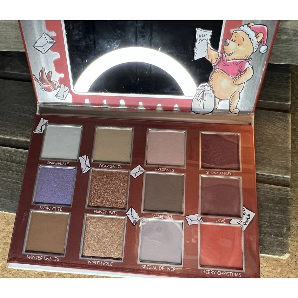 Disney Winnie the Pooh Eyeshadow Palette Holiday Christmas Taste Beauty 12 Shade